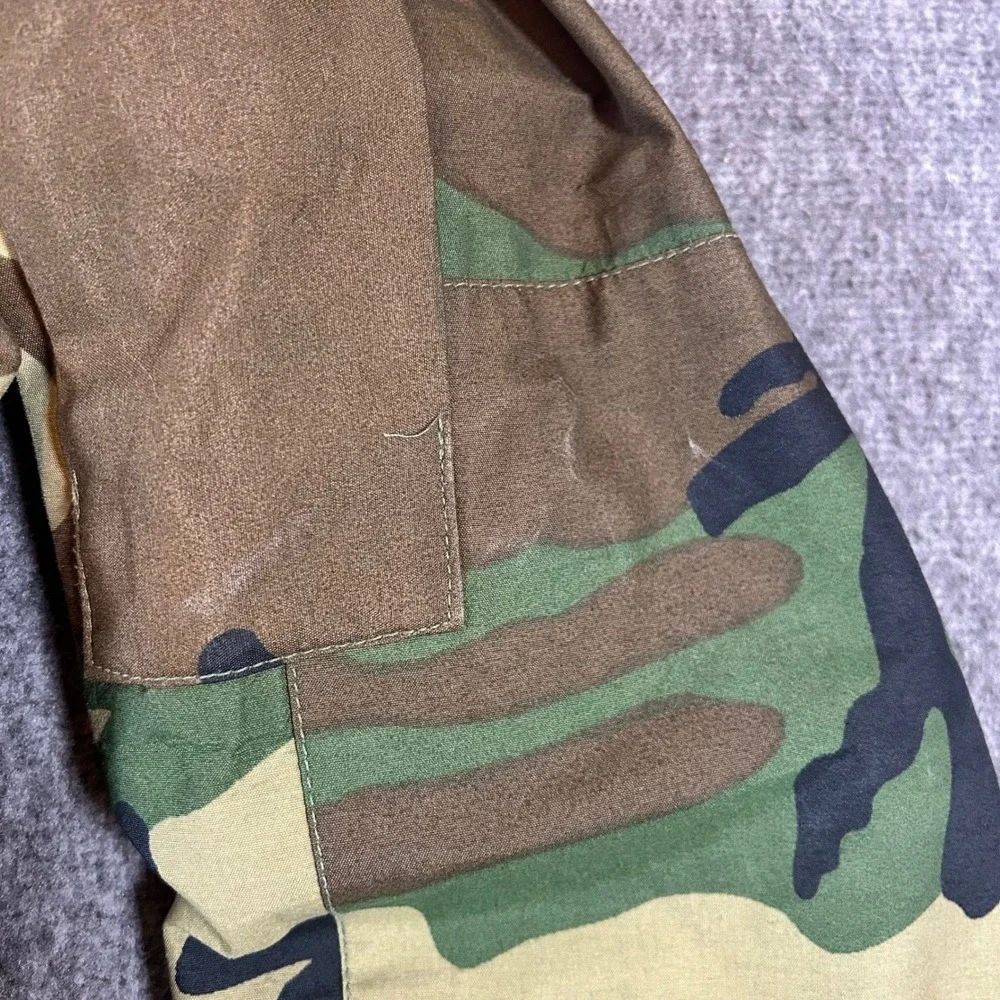 US Military Woodland Camo‎ Parka Cold Weather Camouflage Small Regular Jacket